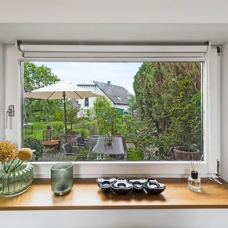 Apartman Stern12 Luna Terrasse Kueche Wlan Barrierefrei Parken Hetzerath